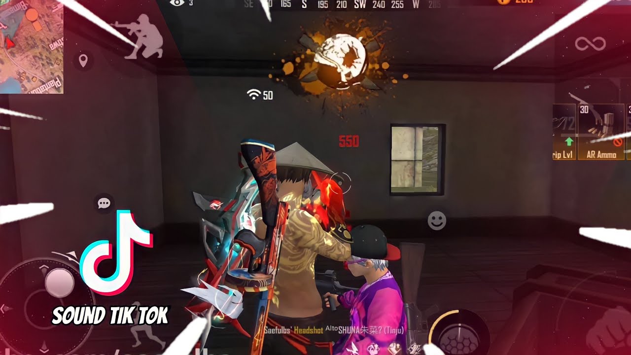 TIK TOK FF TOP GLOBAL KLA PART 34