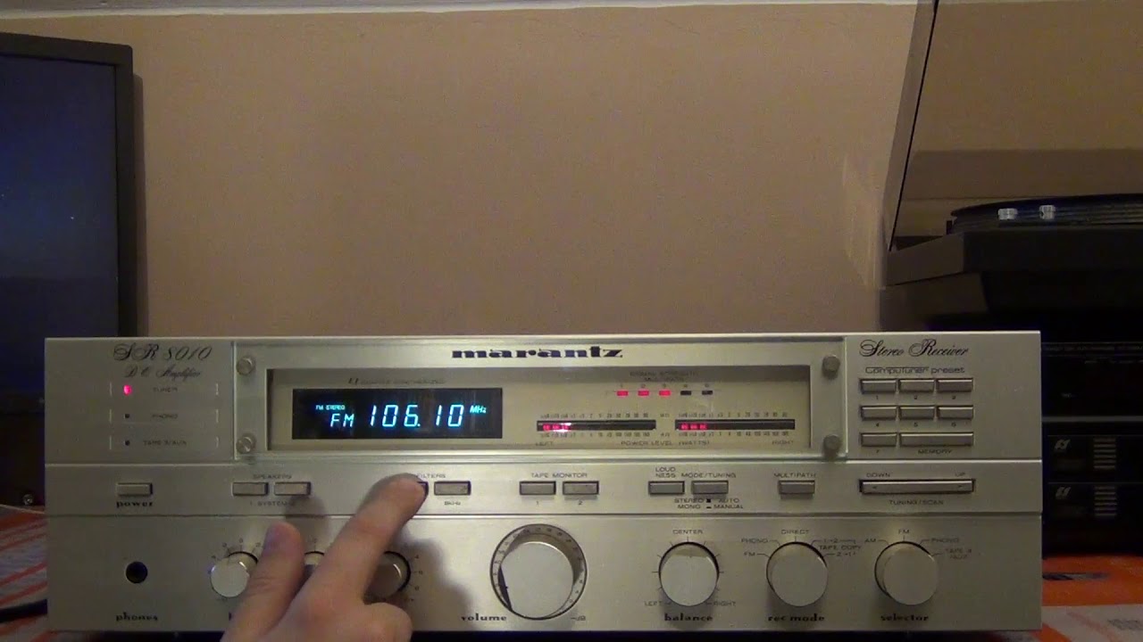 TEST MARANTZ SR 8010 DC AUDIO GOLDEN AGE