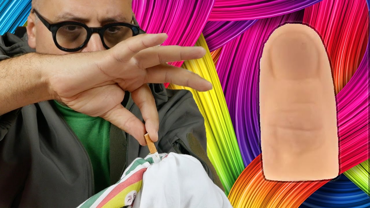 Легкий Трюки с Волшебное Thumb Tip Выявленные