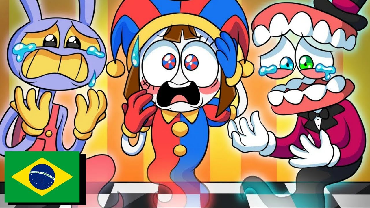 O INCRIVEL CIRCO DIGITAL mas são FANTASMAS!? O Incrivel Circo Digital Animação não oficial