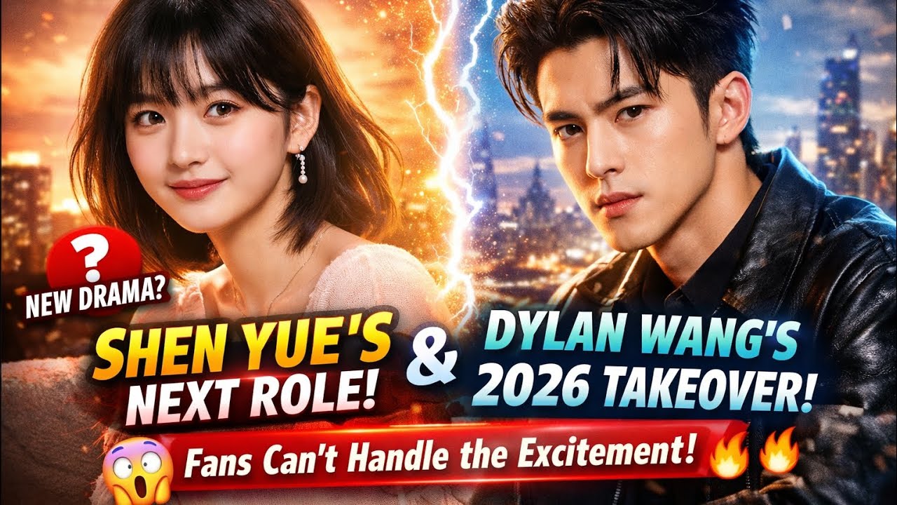 "Shen Yue’s Next Role & Dylan Wang’s 2026 Takeover – Fans Can’t Handle the Excitement!"