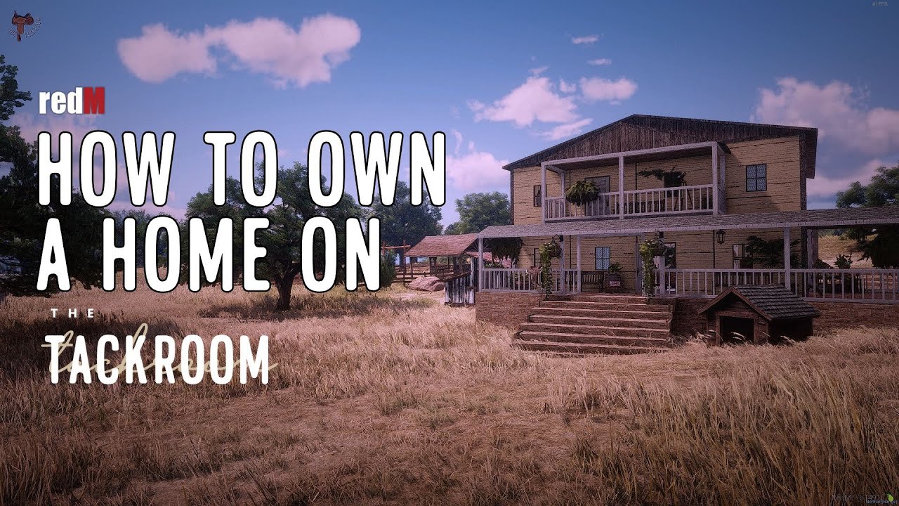 How to Own a Home or Ranch in The Tackroom 🏡