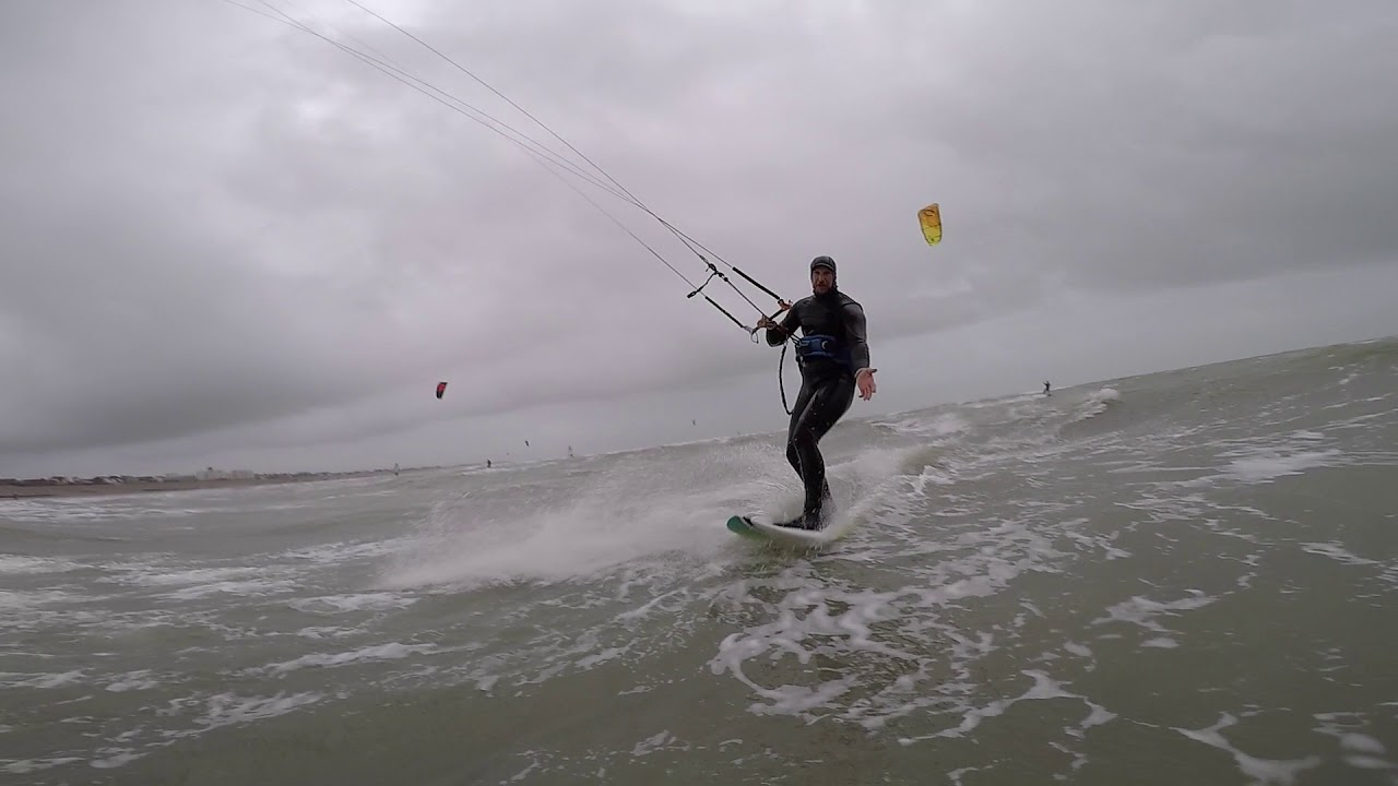 new years eve kite surf 2017 - East Wittering