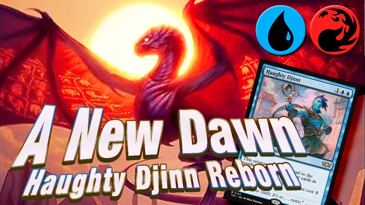 Haughty Djinn's Shocking Return to Standard | Izzet (Red Blue)