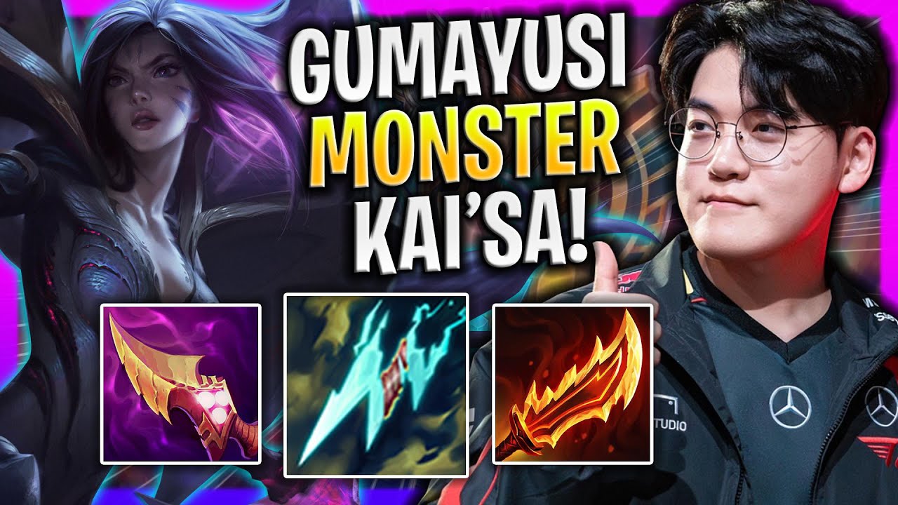 GUMAYUSI IS A MONSTER WITH KAI'SA! - T1 Gumayusi Plays Kai'sa ADC vs Zeri! | Season 2024