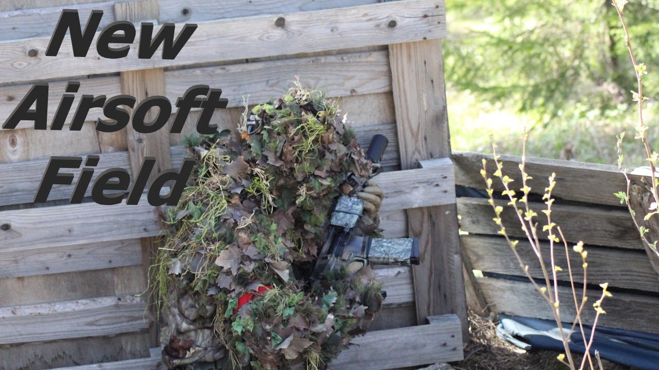 New Airsoft Field Is FUN! #airsoft #ghilliesuit  #gopro