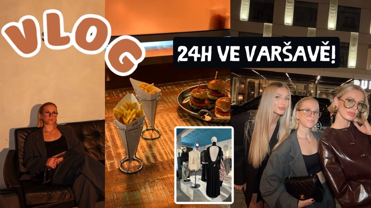 24h ve Varšavě a jeden super press trip | VLOG