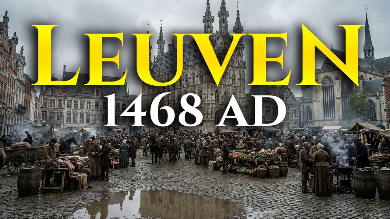 Bringing 15th Century Leuven Back to Life… (AI Reconstruction)