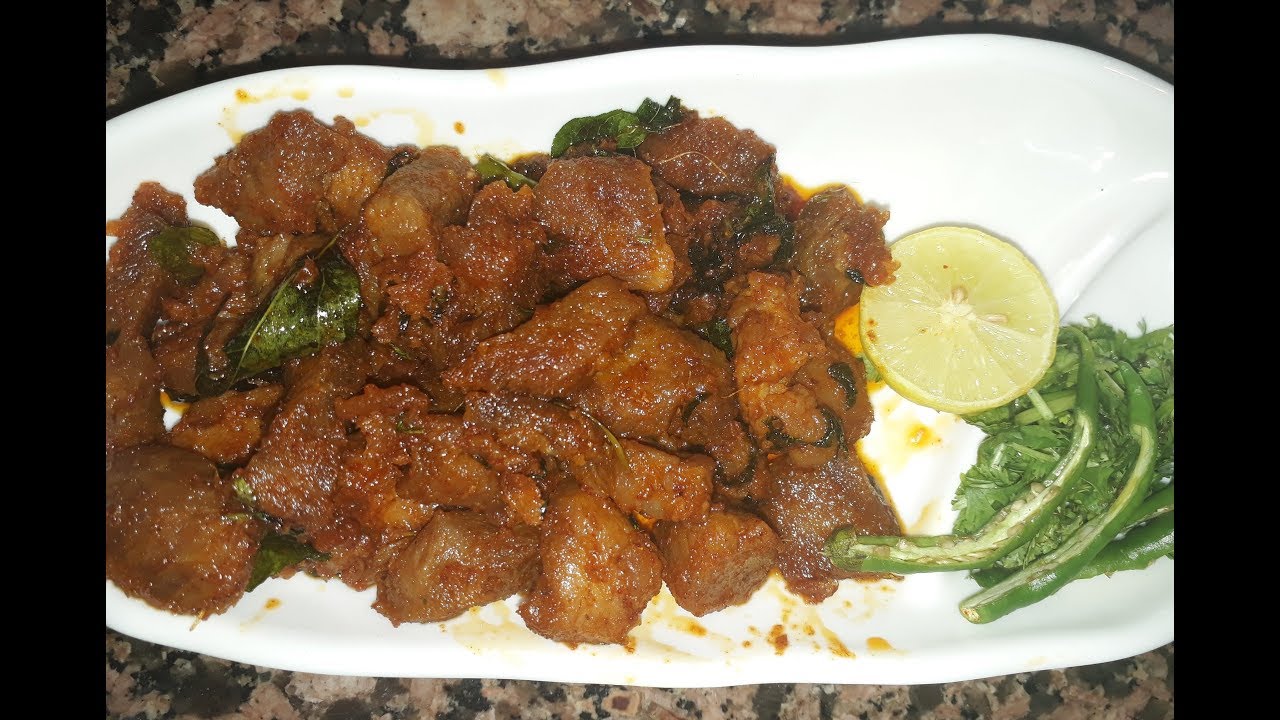 Hyderabadi Kadak Tala Hua Gosht l Crispy Mutton Fry l Sehri Special l Norien Nasri