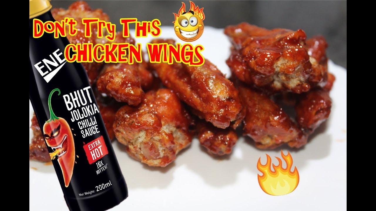 Bhut Jolokia Chicken Wings | Sweet & Spicy Chicken Wings Recipe | Chicken Wings in Air fryer