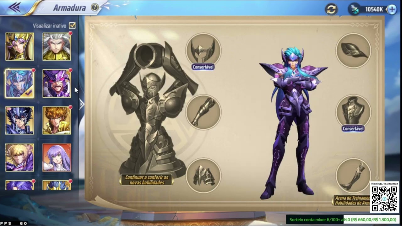 Saint Seiya Awakening - SORTEIO DE FINAL DE ANO + EVOLUÇÃO DA CONTA A145 !!