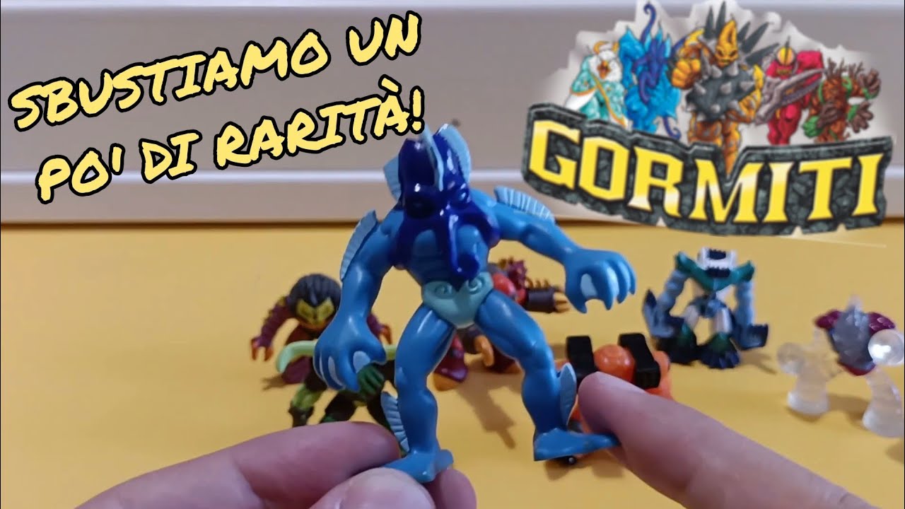 Gormiti Unboxing #14: Un po' di Prima Serie e Squalis Final Evolution (Magic Egg)
