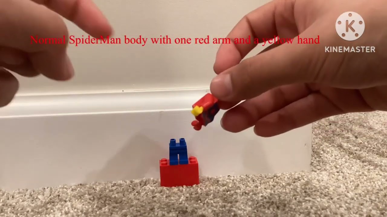 Lego Spooder man tutorial #spooderman