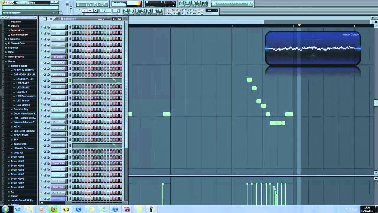 FL Studio 10 - Rick Ross/Lex Luger Style Beat 720 HQ HD
