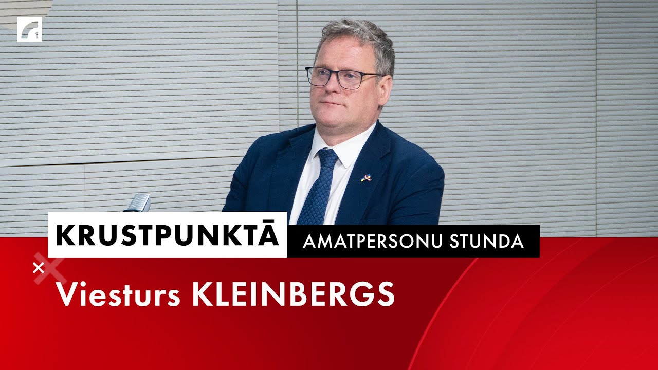 Amatpersonu stunda: Rīgas domes priekšsēdētājs Viesturs Kleinbergs | Krustpunktā