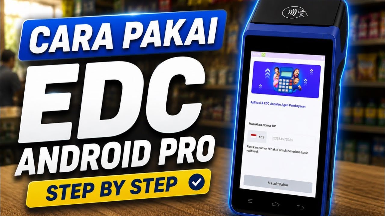 Panduan Lengkap Mesin EDC Android Mini ATM Pro Karvelo | Cocok untuk Warung & UMKM