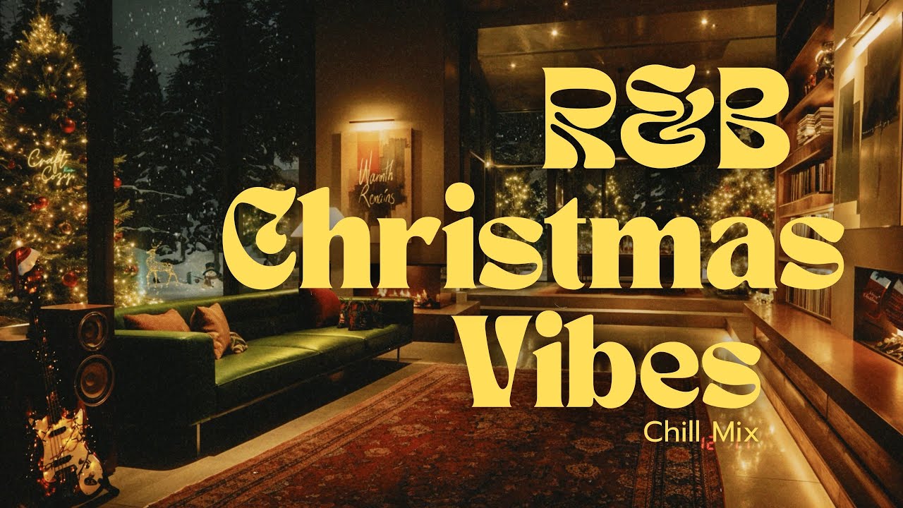 Soulful Cozy Christmas Room 🎄✨ | Neo Soul, R&B Lofi Chill Holiday Mix