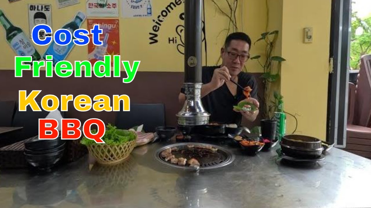 cost friendly Korean food mukbang in da nang vietnam