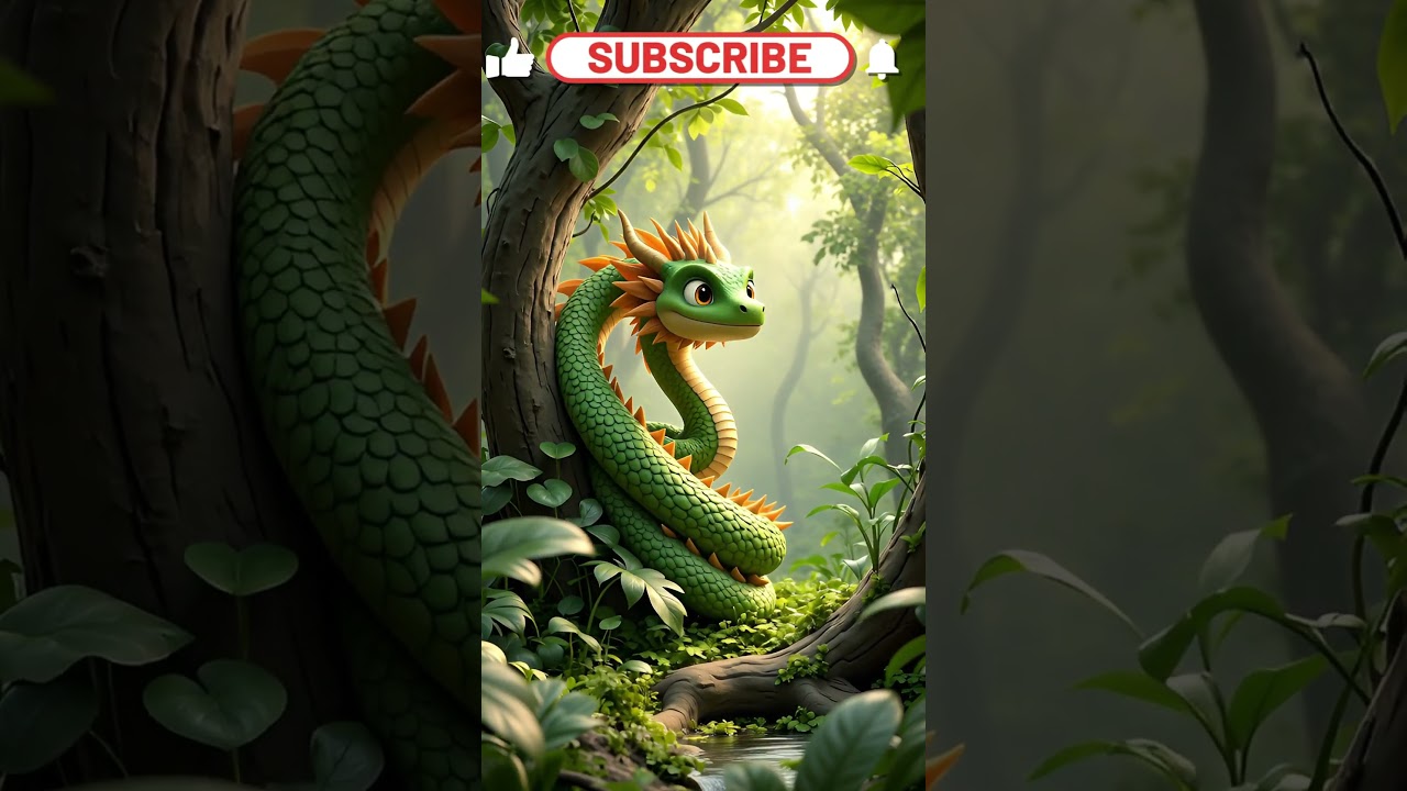 Mysterious Dragon in Jungle | Hidden Dragon 