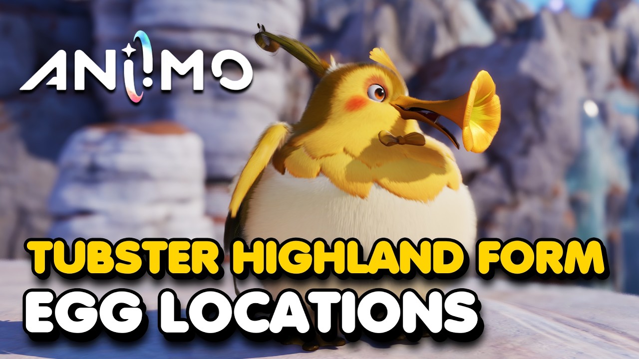 How To Get Tubster Highland Form In Aniimo (Russet Highlands Egg Locations)