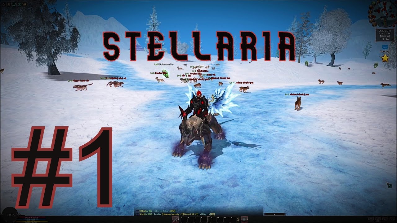 Stellaria - Bomba začátek, polární křídla #1