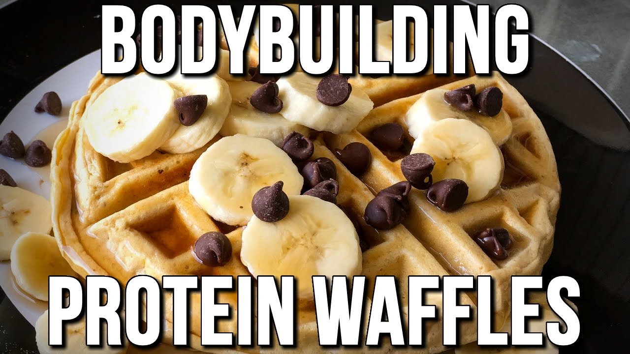 BODYBUILDING PROTEIN WAFFLES (60 GRAMS OF PROTEIN!!!)