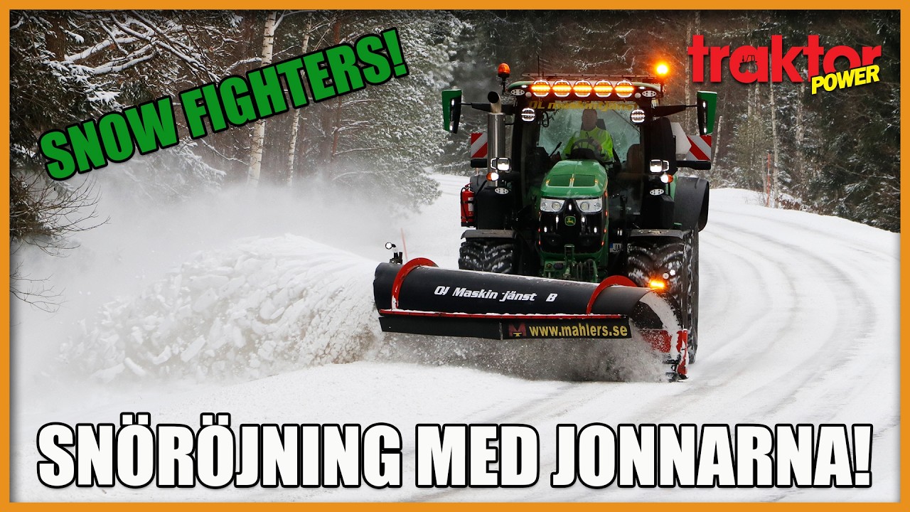 GRÖNA SNÖRÖJARE – På uppdrag med OL Maskintjänst