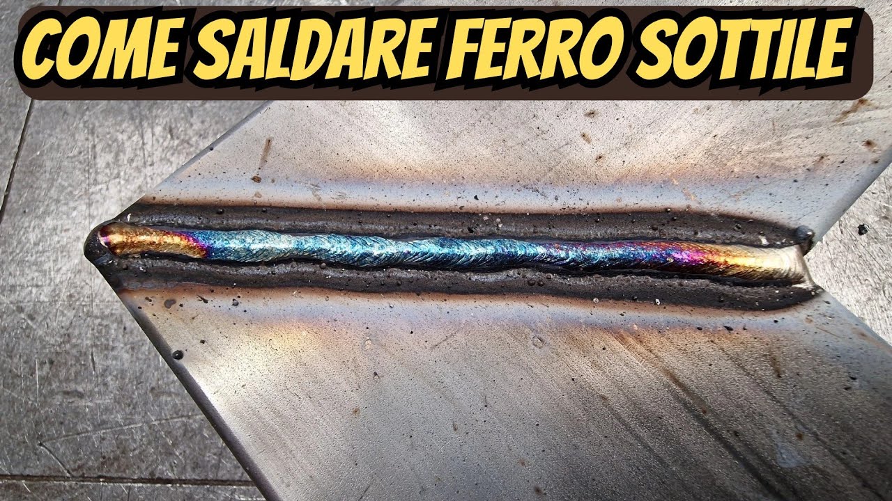 come effettuare saldatura ad elettrodo fai da te Come saldare ferro sottile