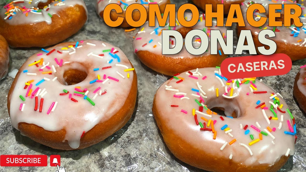 CÓMO HACER DONAS CASERAS para Negocio SIN BATIDORA Y SIN MOLDES, Donas Glaseadas  Deliciosas #viral
