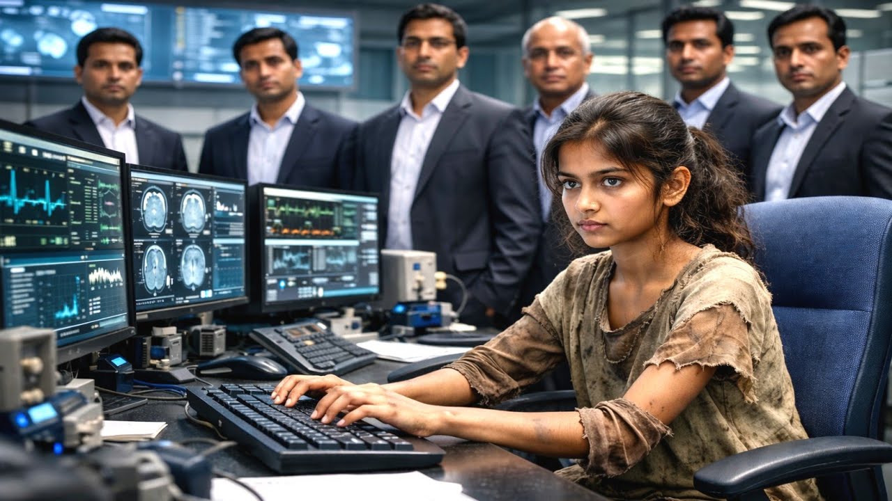 सब इंजीनियर हार मान चुके थे…तभी कूड़ा बीनने वाली लड़की ने सिर्फ़ 2 मिनट माँगे- और फिर|