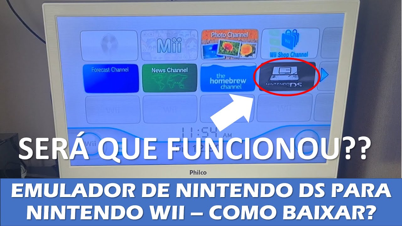 COMO INSTALAR EMULADOR DE NINTENDO DS NO NINTENDO WII - SERÁ QUE FUNCIONOU? - TUTORIAL PASSO A PASSO