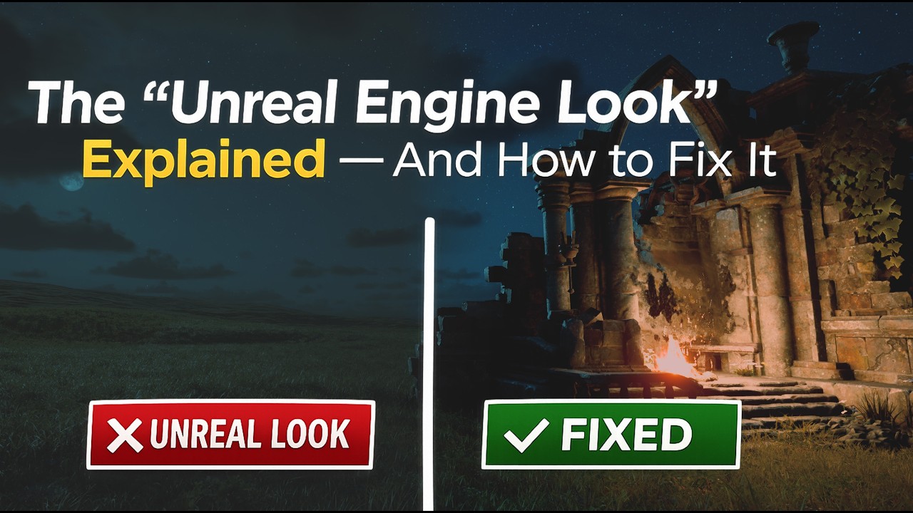 Объяснение «стиля Unreal Engine» и способы его исправления.