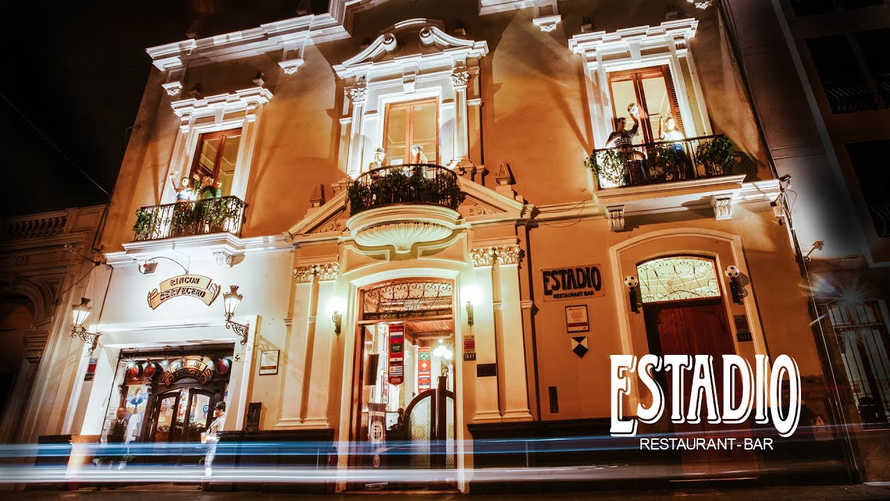 ESTADIO RESTAURANT, más de 20 años de buena comida peruana, diversión y fútbol.