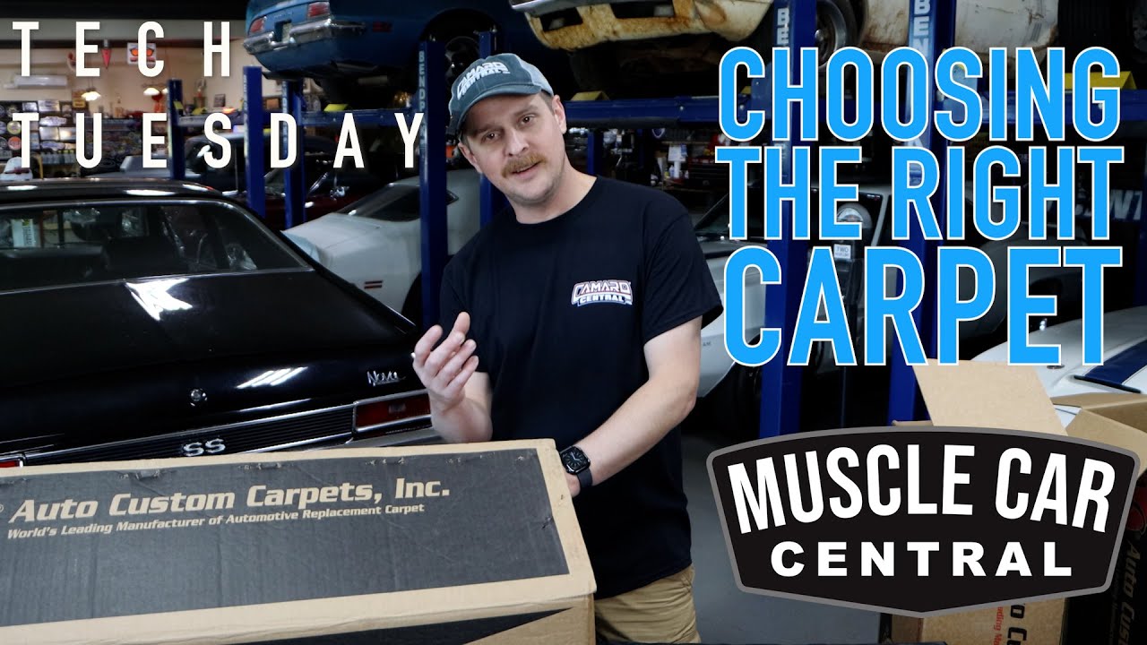 🔧 Tech Tuesday: Choosing the Right Carpet for Your Classic Camaro | Loop vs Cut Pile vs Essex