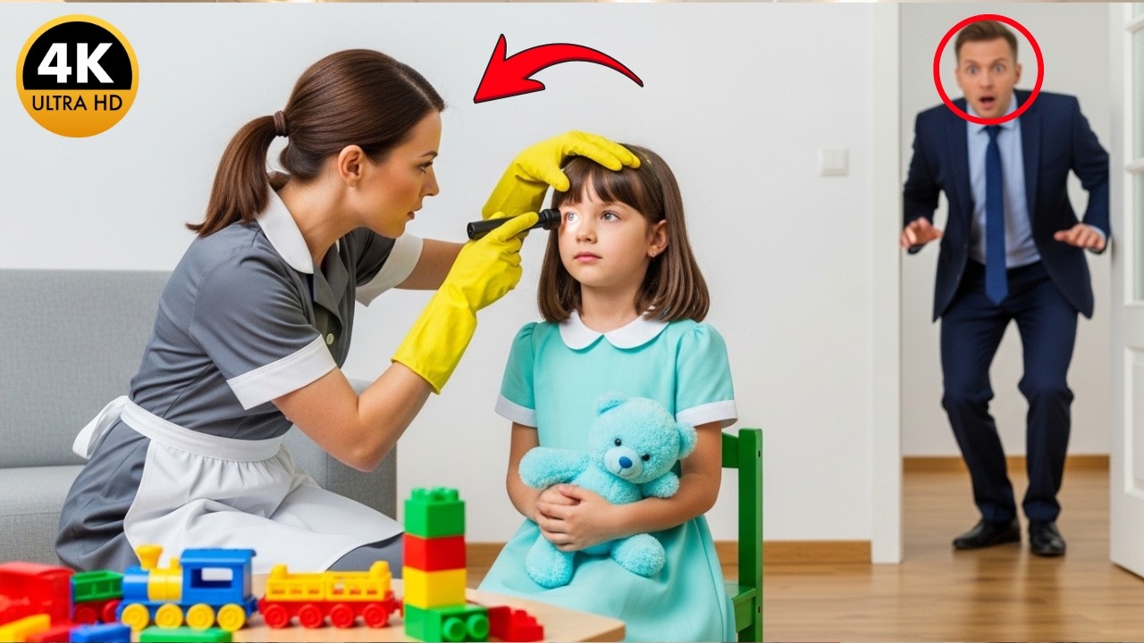 Millonario Creyó Que Su Hija Era Ciega… Pero La Empleada Descubrió La Verdad