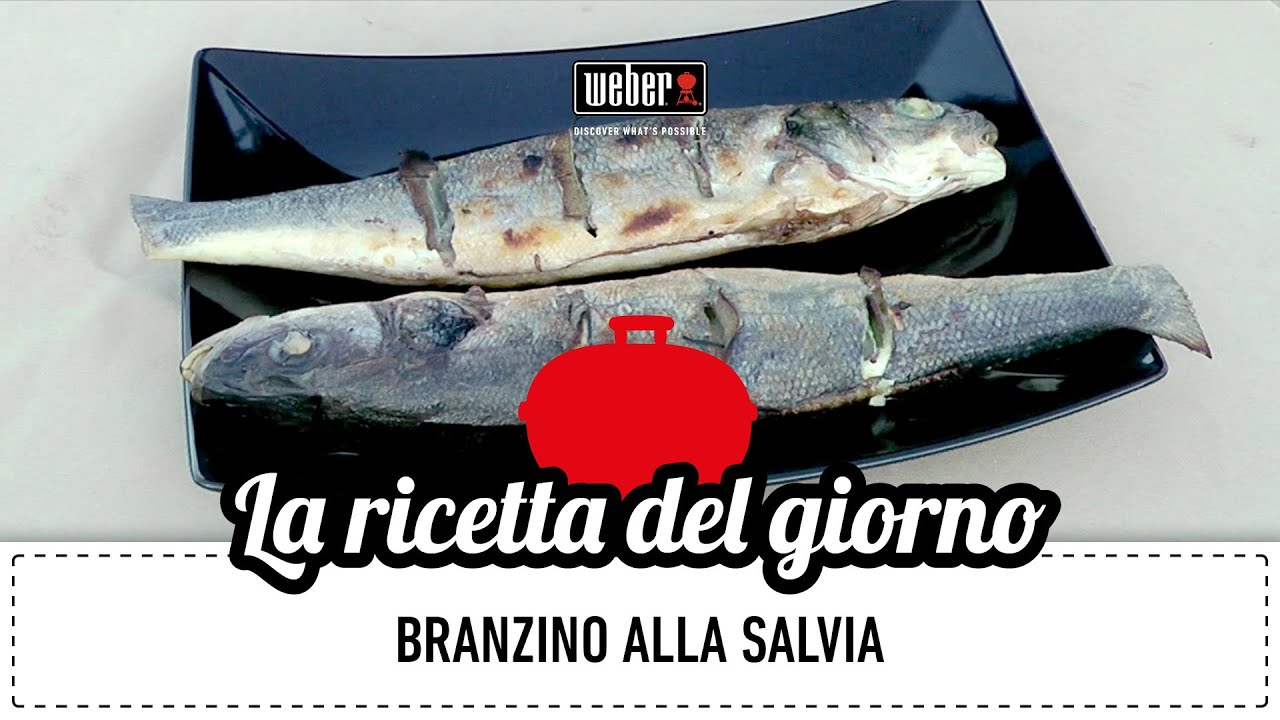Videoricetta: branzino alla salvia