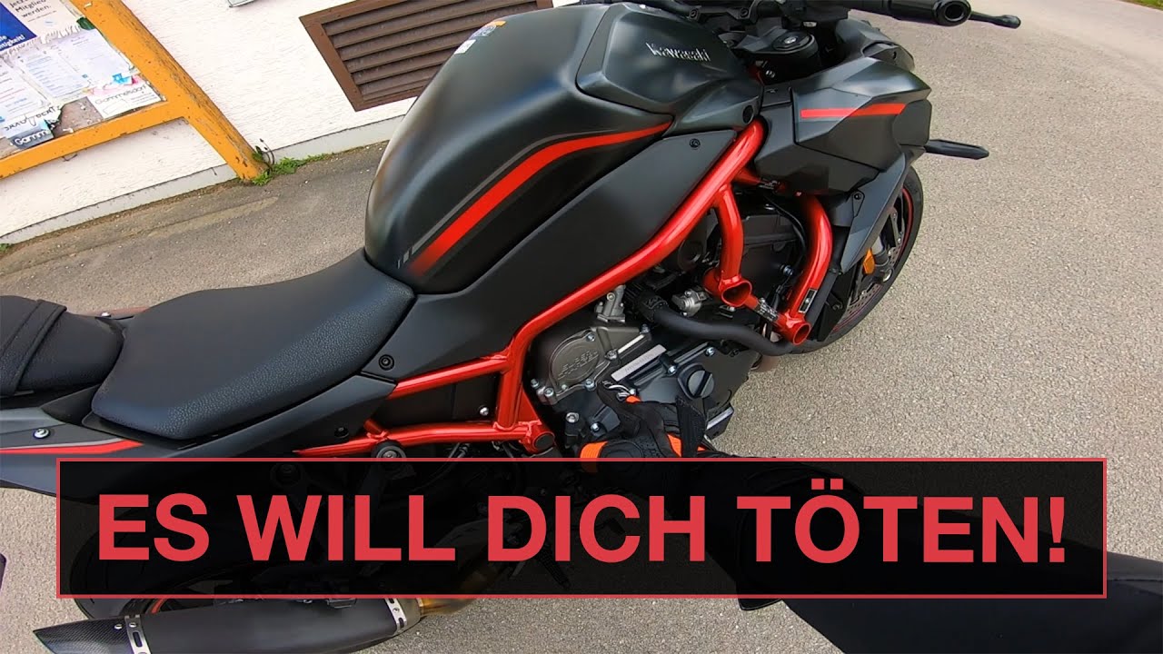 KAWASAKI ZH2. Drehmoment wie eine Faust in die Fresse, kranker Sound und eine Todesfalle!
