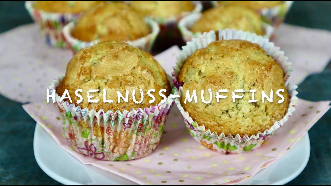 Haselnuss-Muffins