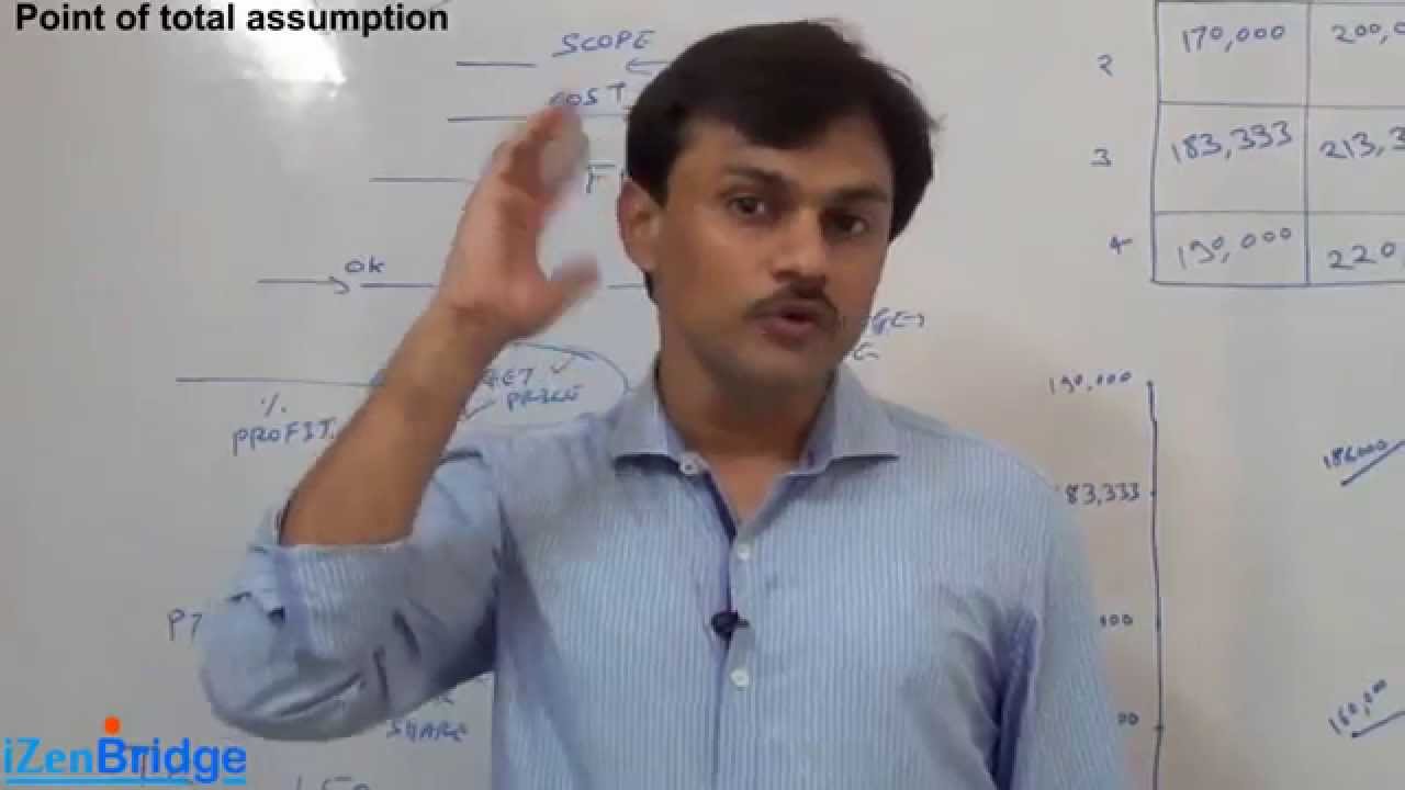 Project Management Professional (PMP)® Exam FAQs -  Point of Total Assumption (PTA) ?  iZenBridge