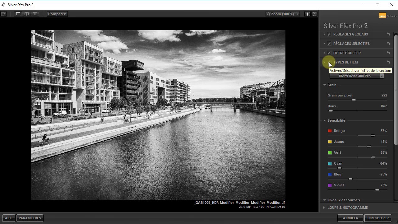 La suite Nik Collection Chapitre 5 Partie 3 Silver Efex Pro 2