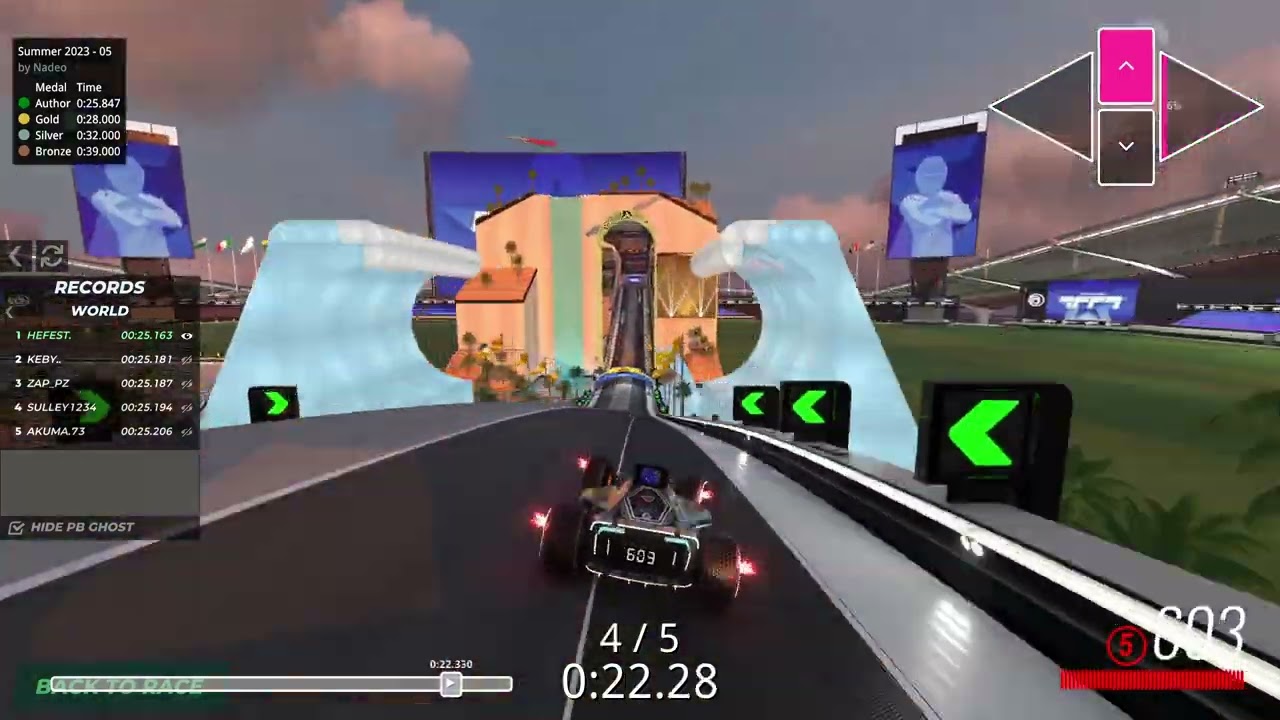 Trackmania Summer 2023 - 05 | WR by Hefest.0:25.163 (TM 2020)