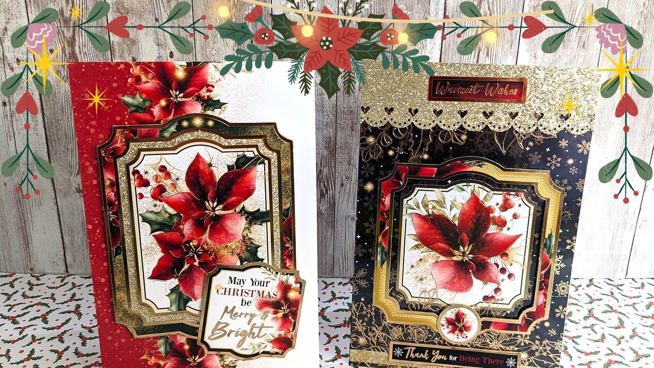 Creating Luxurious & Glamorous Cards with Hunkydory