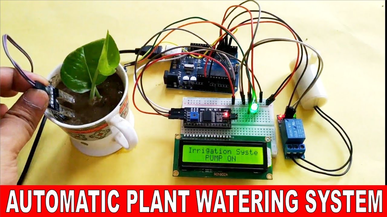 How to make Automatic Plant Watering System using Arduino UNO ad Soil Sensor | Arduino Project