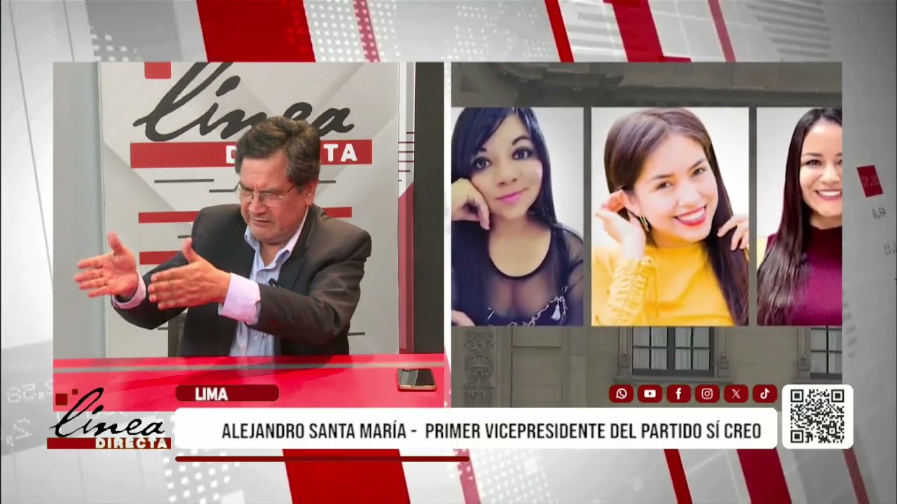 Elecciones 2026: Santa María acusa al Congreso y Palacio de operar como mafias