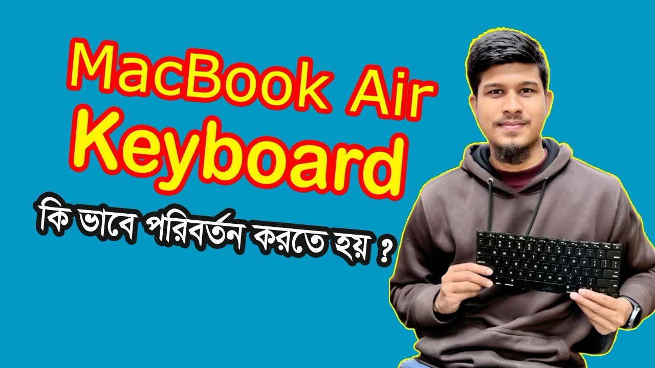 How to MacBook Air A1466 keyboard replacement...                 #technaical Vai #laptop #foryou 