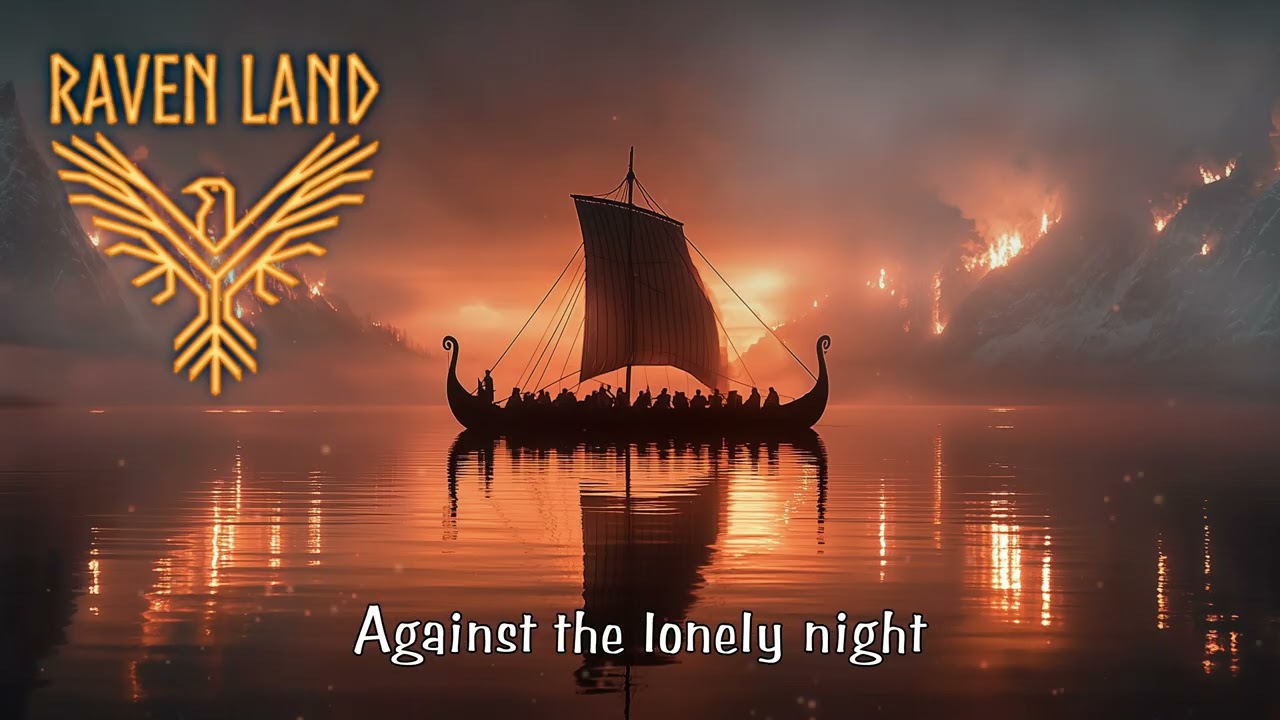 Raven Land - "Ash and Honor" (LYRICS VIDEO) Epic War Viking song