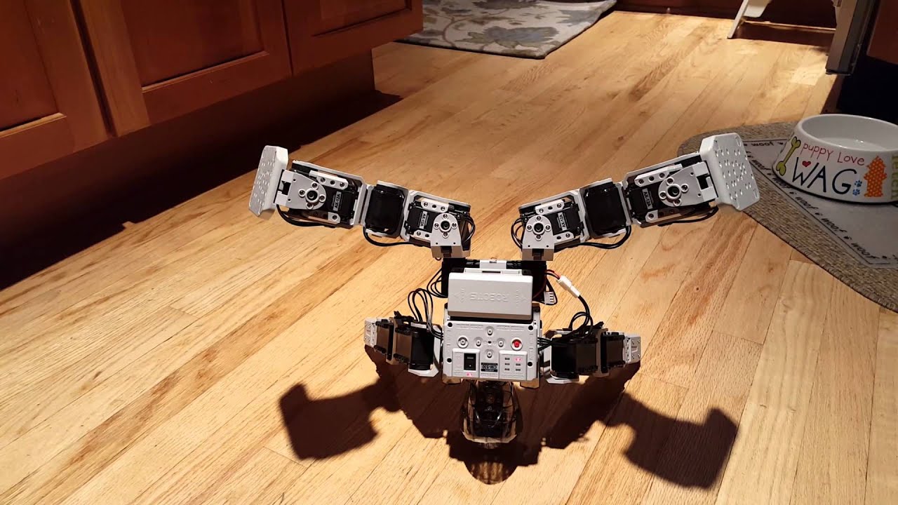 Robotis Bioloid Premium Humanoid Demo