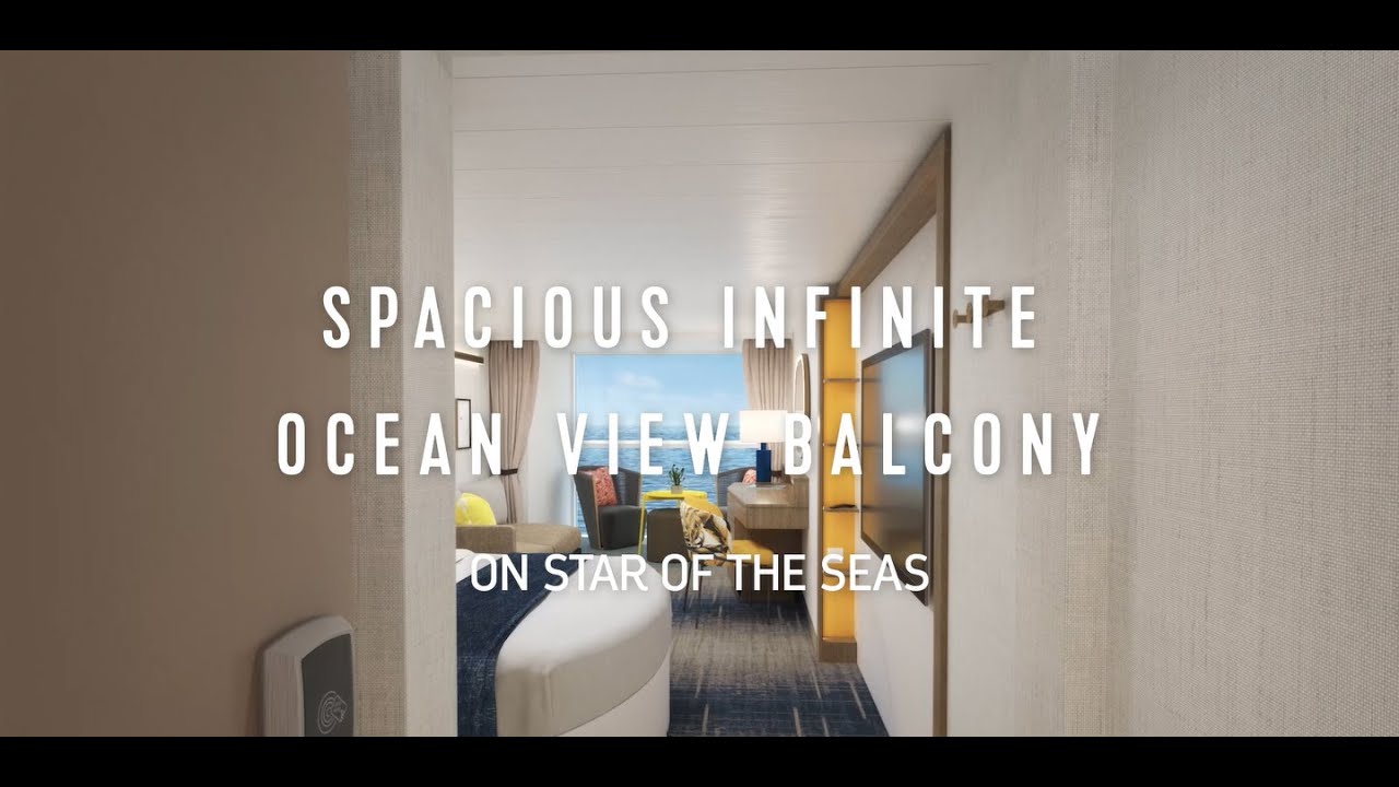 Spacious Infinite Ocean View Balcony on Star of the Seas