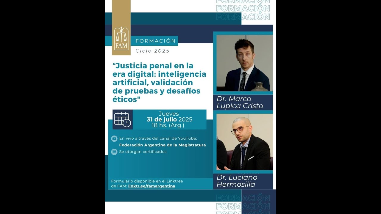 Justicia penal en la era digital: inteligencia artificial, validación de pruebas y desafíos éticos.