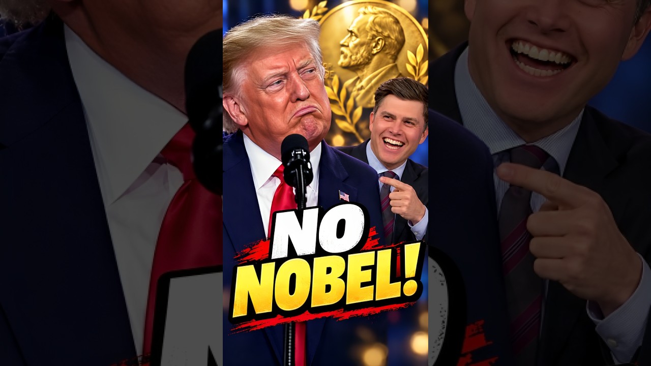 Колин Джост высмеивает одержимость Трампа Нобелевской премией мира на SNL #shorts